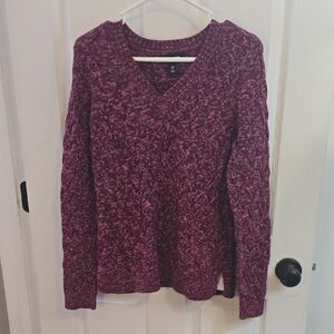 NWT. Land's End Drifter V-Neck Sweater XS